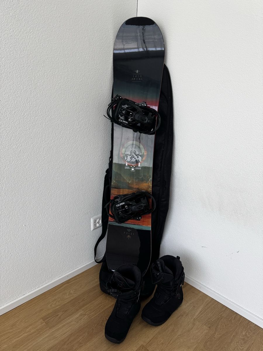 Salomon Board: Salomon Snowboard-Set mit Boots & Tasche – Usato da Ostermundigen venduto da ali_cds7