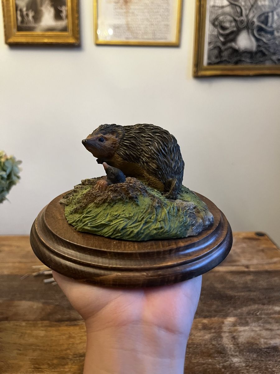Statuette: Dekofigur Igel und Maulwurf – Usato da Brugg AG venduto da Faint.Memory 2