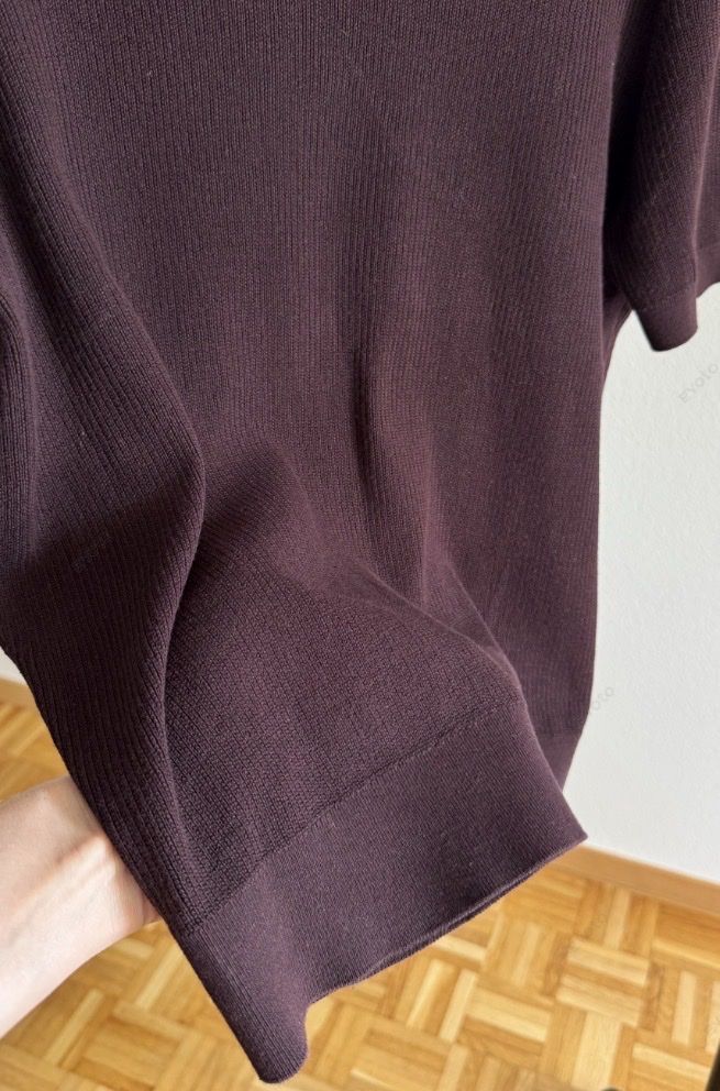 Massimo Dutti T-shirt: Massimo Dutti T-Shirt mit Strickoptik – Nuovo (secondo la descrizione) da Schaffhausen venduto da R_Muzh 4