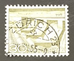 Nr.303 GESTEMPELT 1949 Zürich