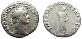 DOMITIAN silber denar