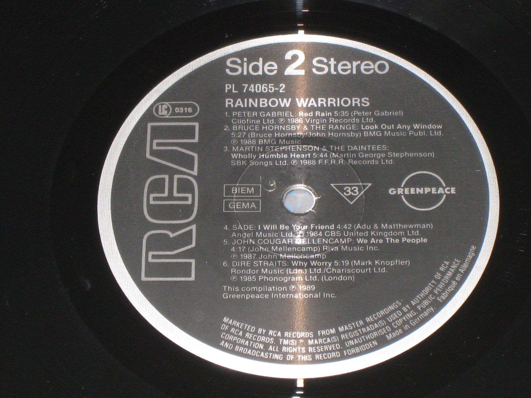Dischi in vinile: DOPPEL LP - RAINBOW WARRIORS – Usato da Steckborn venduto da Quo7 5