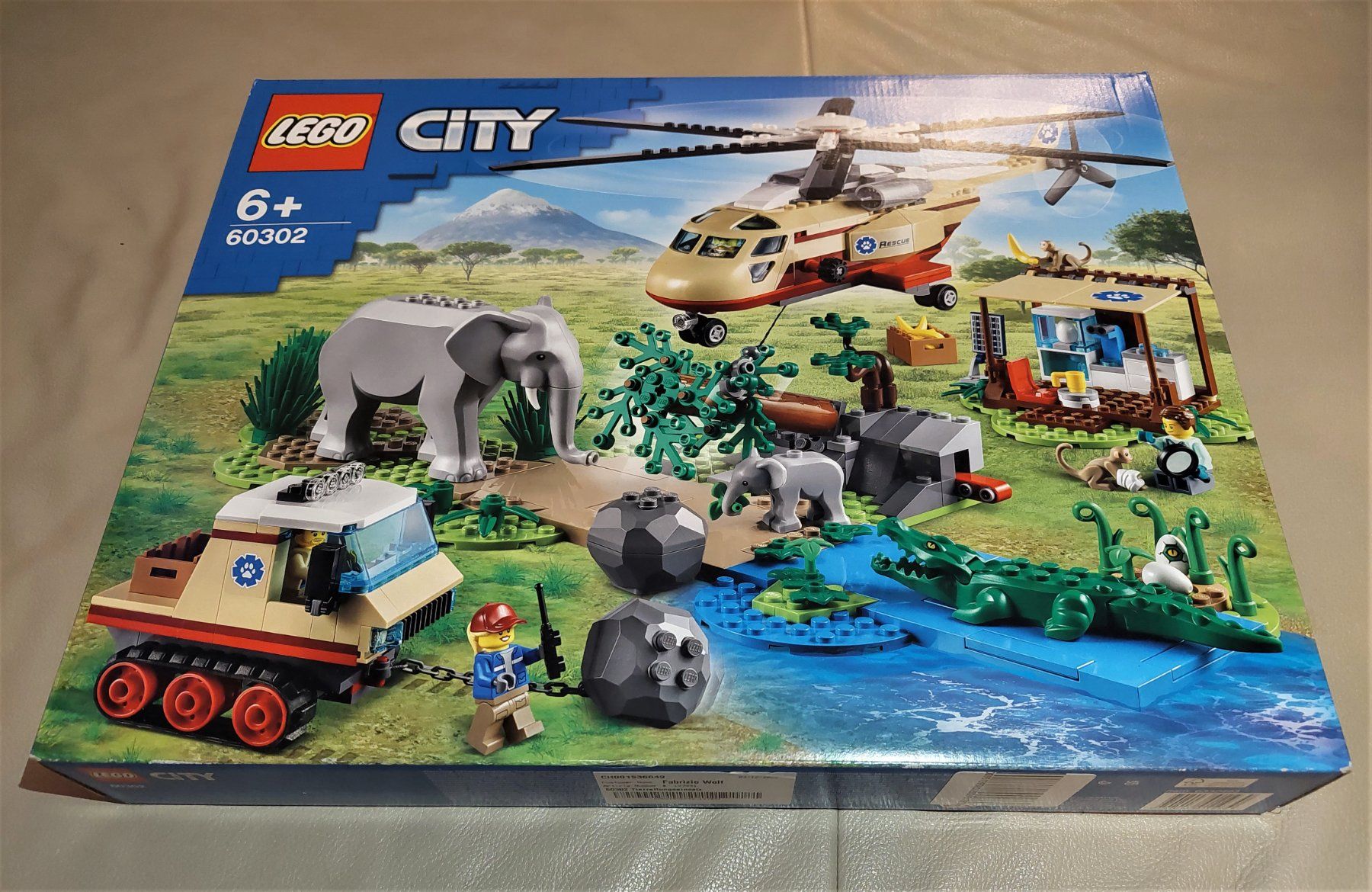Lego Kit di costruzioni: Lego City 60302 Tierrettungseinsatz – Nuovo e nell'imballaggio originale da Igis venduto da magneto_hg