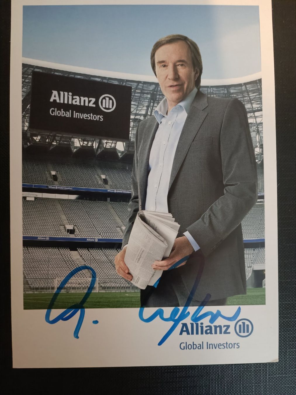 Autographes: Günter Netzer - Weltmeister 1974 – D'occasion à Menziken par Artographs