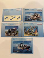 Playmobil Polizei, Boot und Schatzinsel