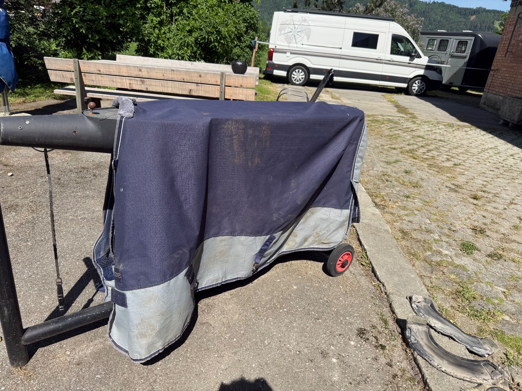 Coperte: Pferdedecke Grösse 125 gebraucht – Usato da Widnau venduto da sae_6kf6 5