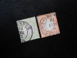 DR Mi 2a/3  Deutsches Reich  1872 - Mi 105 €