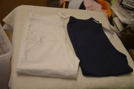 TAILLE 146-152 - 2 HOSE SOMMER NEU - KURZ LEGGING
