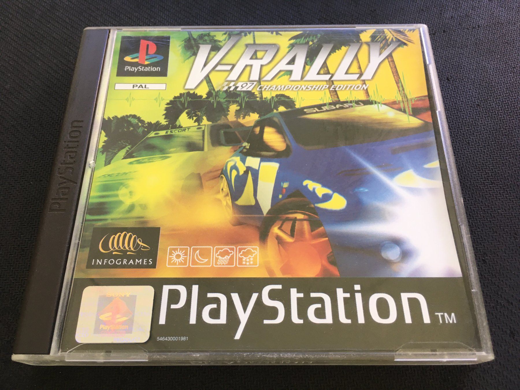 Sony Giochi: V-Rally - Playstation 1 / PS1 – Usato da St.Gallen venduto da Punktchen01