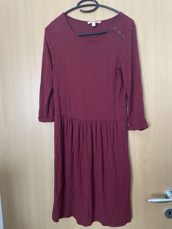 Esprit Sommerkleid Gr m im jerseystoff dunkelrot