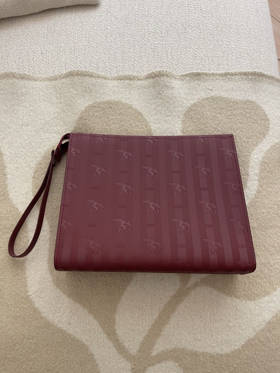 Maison Mollerus Borse da donna: Mollerus Antique Red Clutch Tasche – Nuovo (secondo la descrizione) da Zürich venduto da flo_8x2x 2