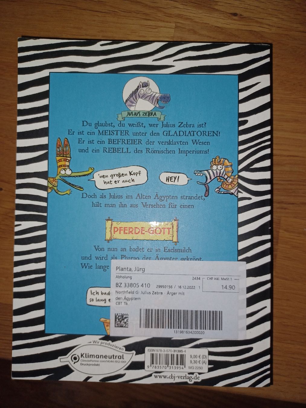 Livres: Julius Zebra, 3er Set, neu – Neuf (Voir description) à Buchberg par Tschosie 3