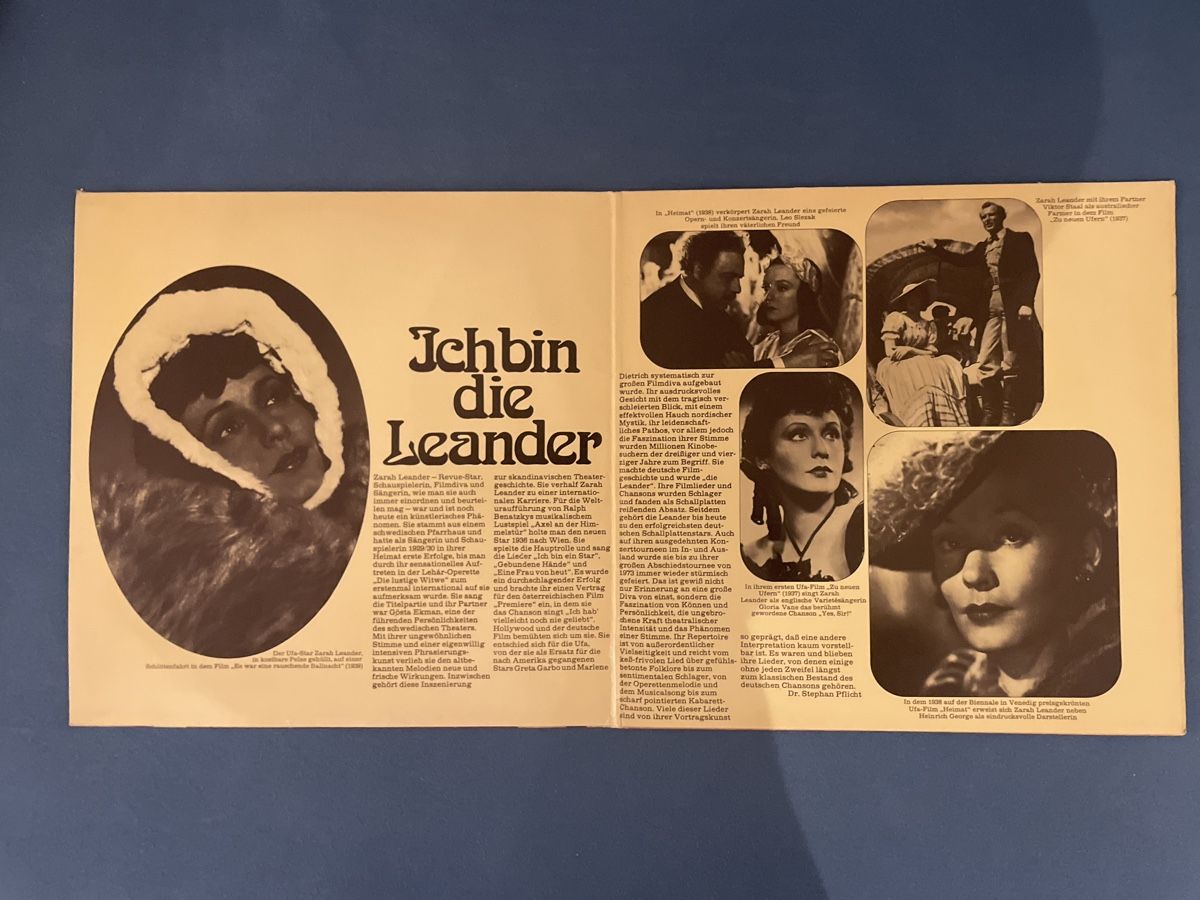 Dischi in vinile: Zarah Leander – Ich Bin Die Leander 2 LP – Usato da Diepoldsau venduto da Ganthammer 1