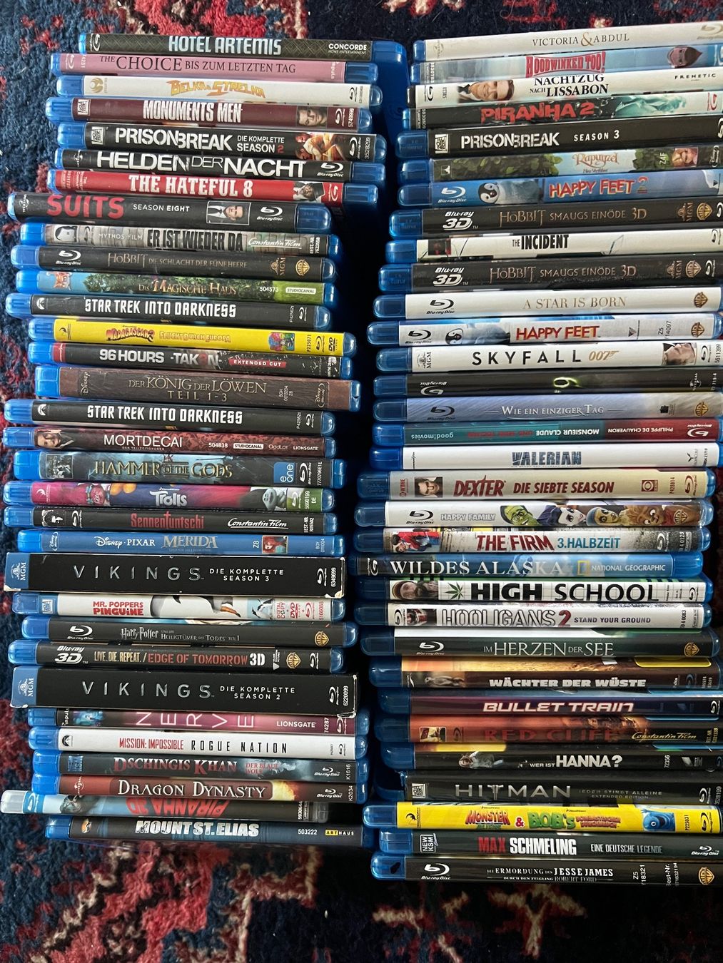 Tutti i DVDs: BLU RAY Sammlung - 64 St. - Top Auswahl – Usato da st.gallen venduto da sophiephie 1