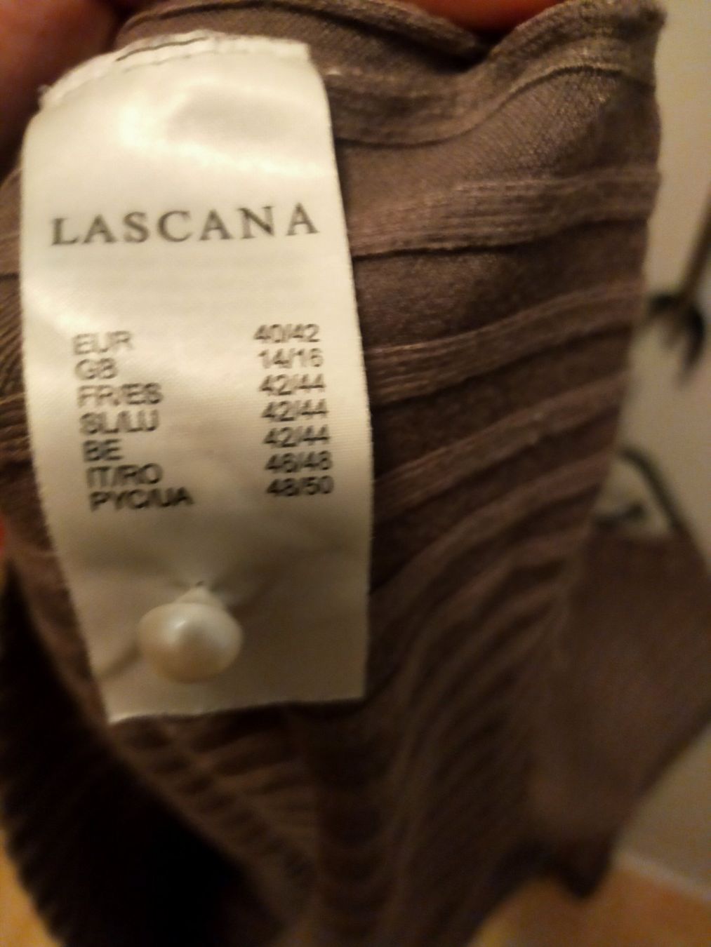 Lascana Top: Lascana Strick Top, braun, Gr. 40/42 – Usato da Tägerig venduto da mikky02 4