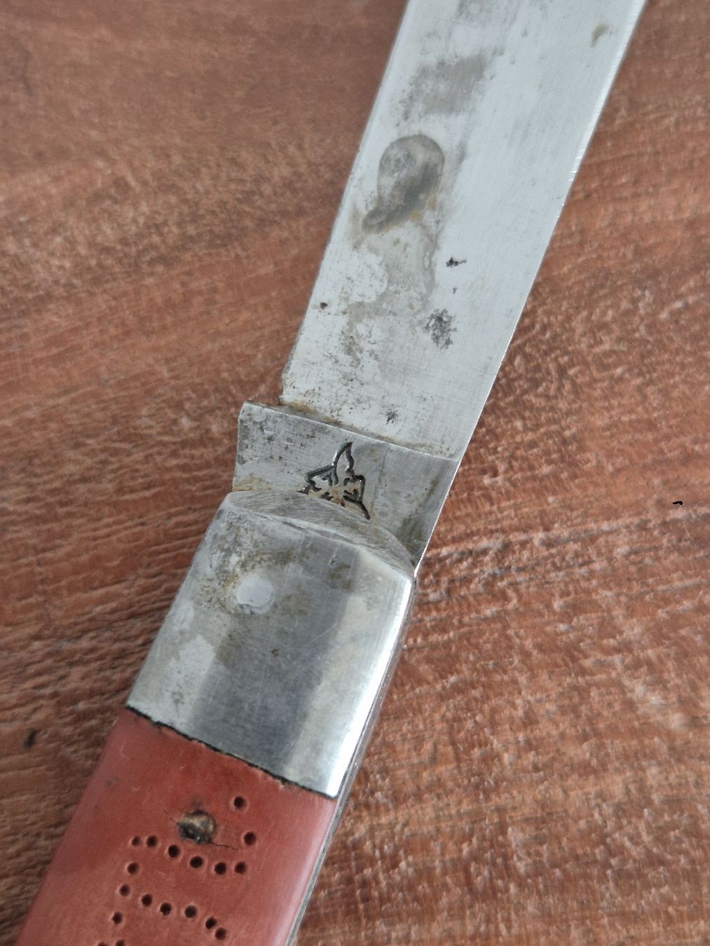 Coltelli tascabile: Taschenmesser mit Altgravur Th. Stamm – Usato da Zürich venduto da Dalema13 6