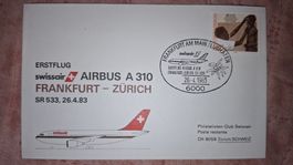 Swissair Frankfurt - Zürich 26.04.1983