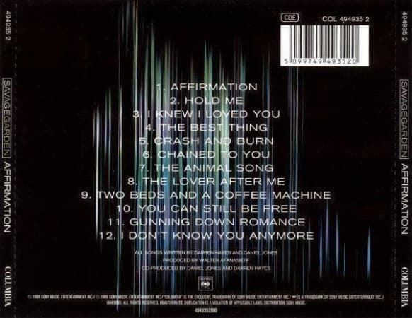 CDs: Savage Garden - Affirmation    (1999) – D'occasion à Horn par Wings0 1