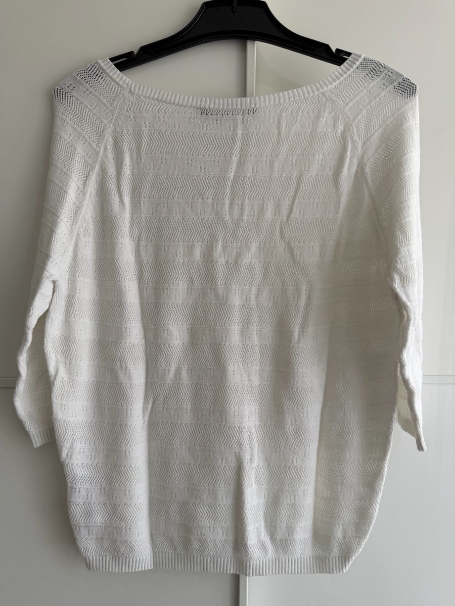 Maglioni & Felpe: SET Feinstrickpullover, Gr. 34, weiss, Top Zustand! – Usato da Winterthur venduto da marisole4 4