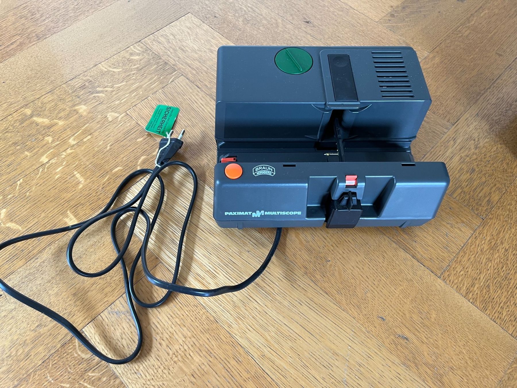 Lettore multimediale portatile: BRAUN PAXIMAT Multiscope 2000 (manque une pièce) – Usato da Lausanne venduto da charlie_lau24 4