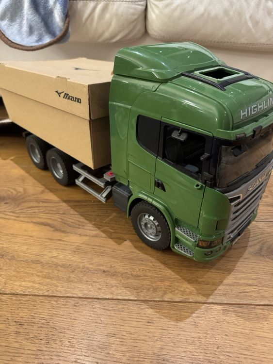 WOONEKY RC Sattelzug Modell - Detailgetreuer Truck Mit Anhänger