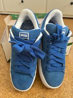 Puma Sneaker blau Wildleder Grösse 45.5