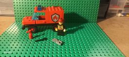La jeep de pompier Lego