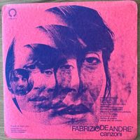 Fabrizio De Andre - Canzoni / 1. Italy-Press. Blue Font