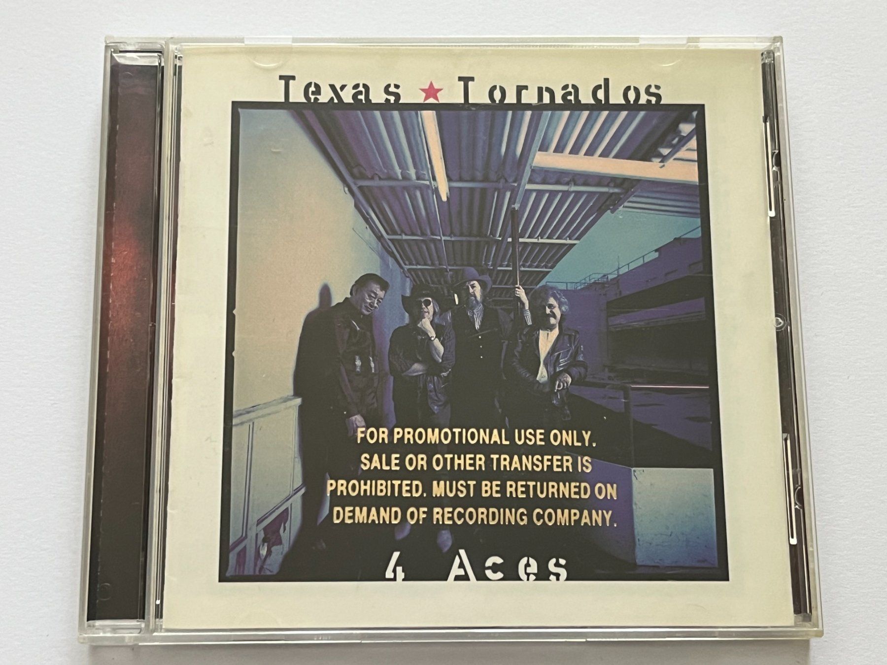 CD: TEXAS TORNADOS  - 4 Aces – Usato da Lohn-Ammannsegg venduto da Gladiator