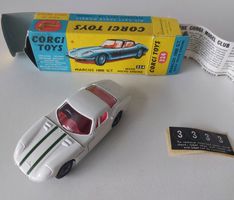 Corgi Toys 324 Marcos 1800 GT mit Volvo  mit Original Box