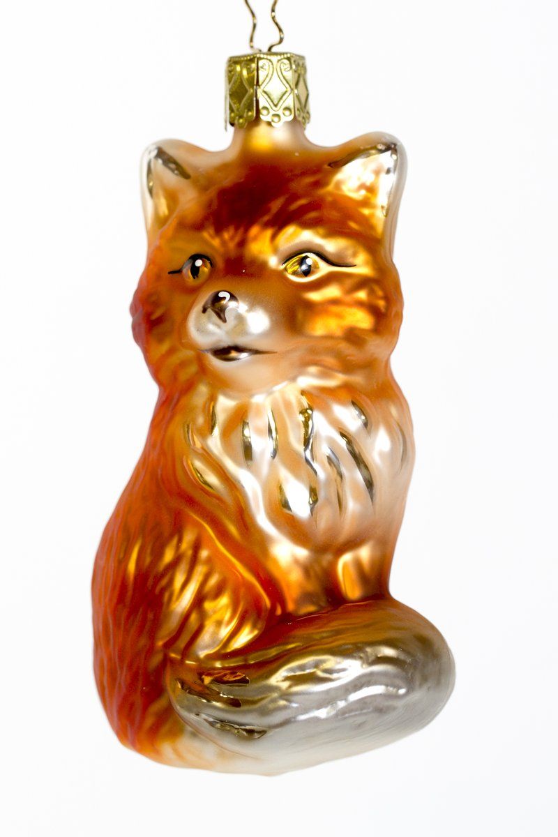 Tutte le decorazioni: Weihnachtskugel - Glasornament "Fuchs" – Nuovo e nell'imballaggio originale da Dottikon venduto da Network01