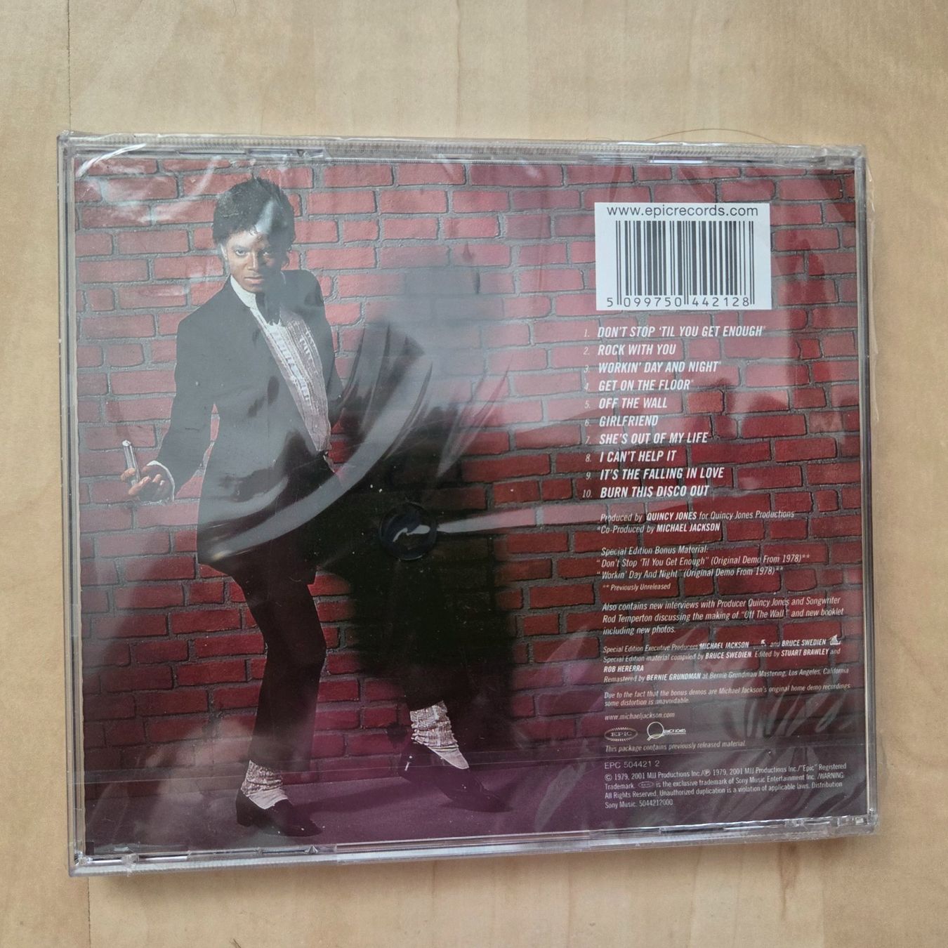 CD: Michael Jackson - Off the Wall – Nuovo e nell'imballaggio originale da Zug venduto da Sunshine_113 1