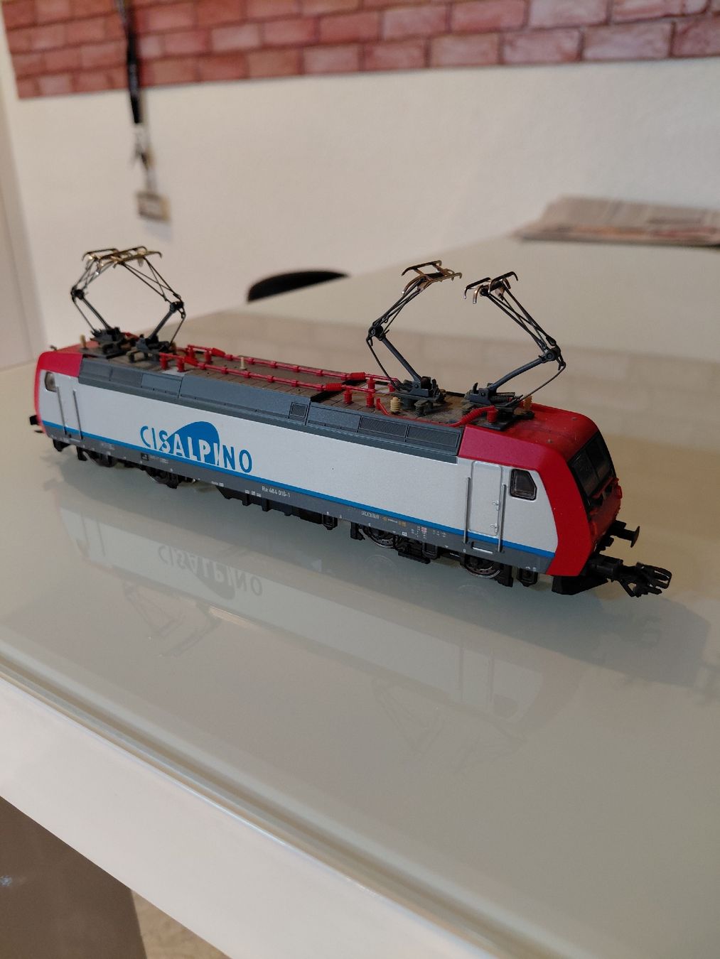 Märklin Modellini di ferrovie: Märklin  Re 484 Cisalpino digital – Usato da Courtetelle venduto da Nordrampe 2