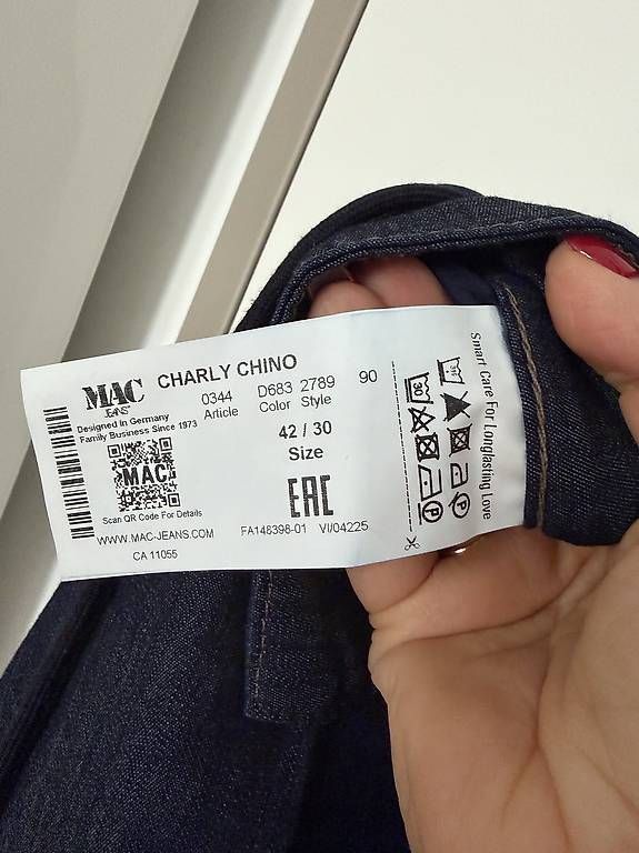 Jeans: MAC Jeans Charly Chino – Usato da Wil SG venduto da ell_zj57 2