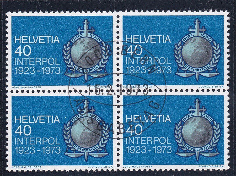 Tutti i francobolli: ET 4er Block Werbemarken 1973 – Nuovo (secondo la descrizione) da Schliern b. Köniz venduto da joni20 2