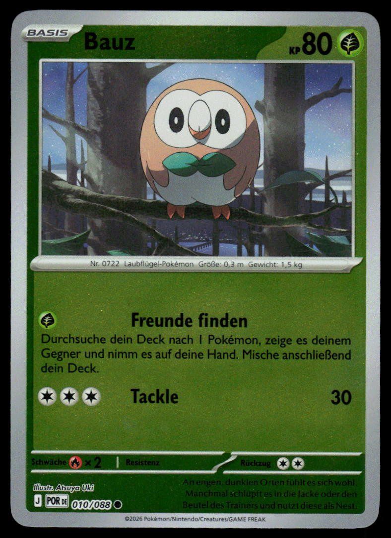 Pokémon Carte collezionabili: Pokemon Bauz 010/088 – Usato da Herisau venduto da Pokemon2025