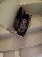 Loafer Schuhe Schwarz mit Nieten Grösse 38 neu