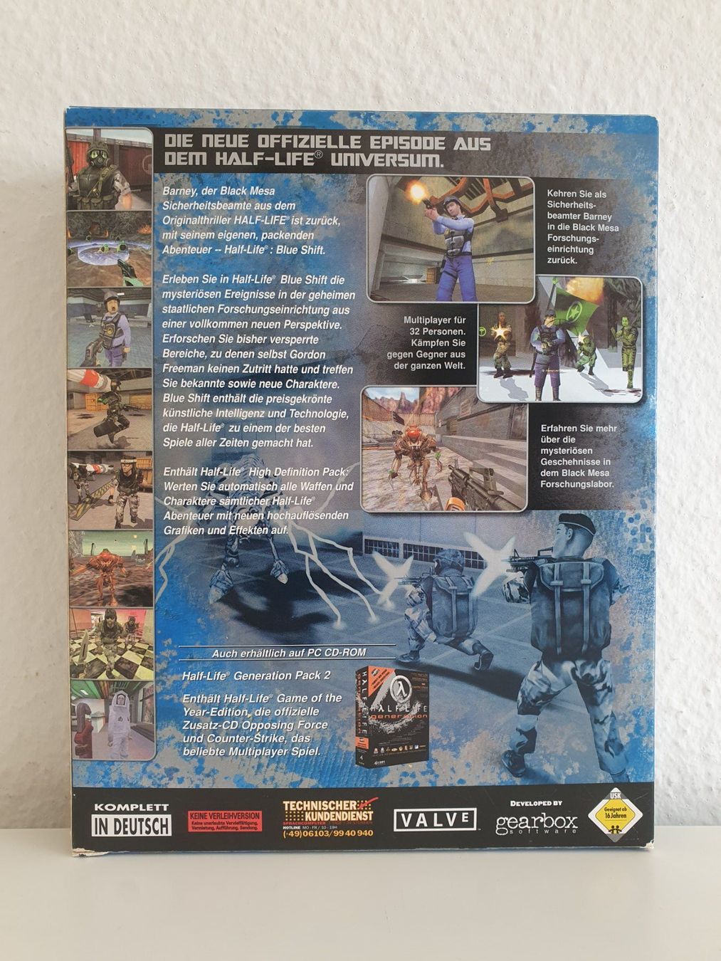 Jeux: PC Game Half-Life: Blue Shift (2001) Big Box – D'occasion à Greifensee par perfectioN88 3