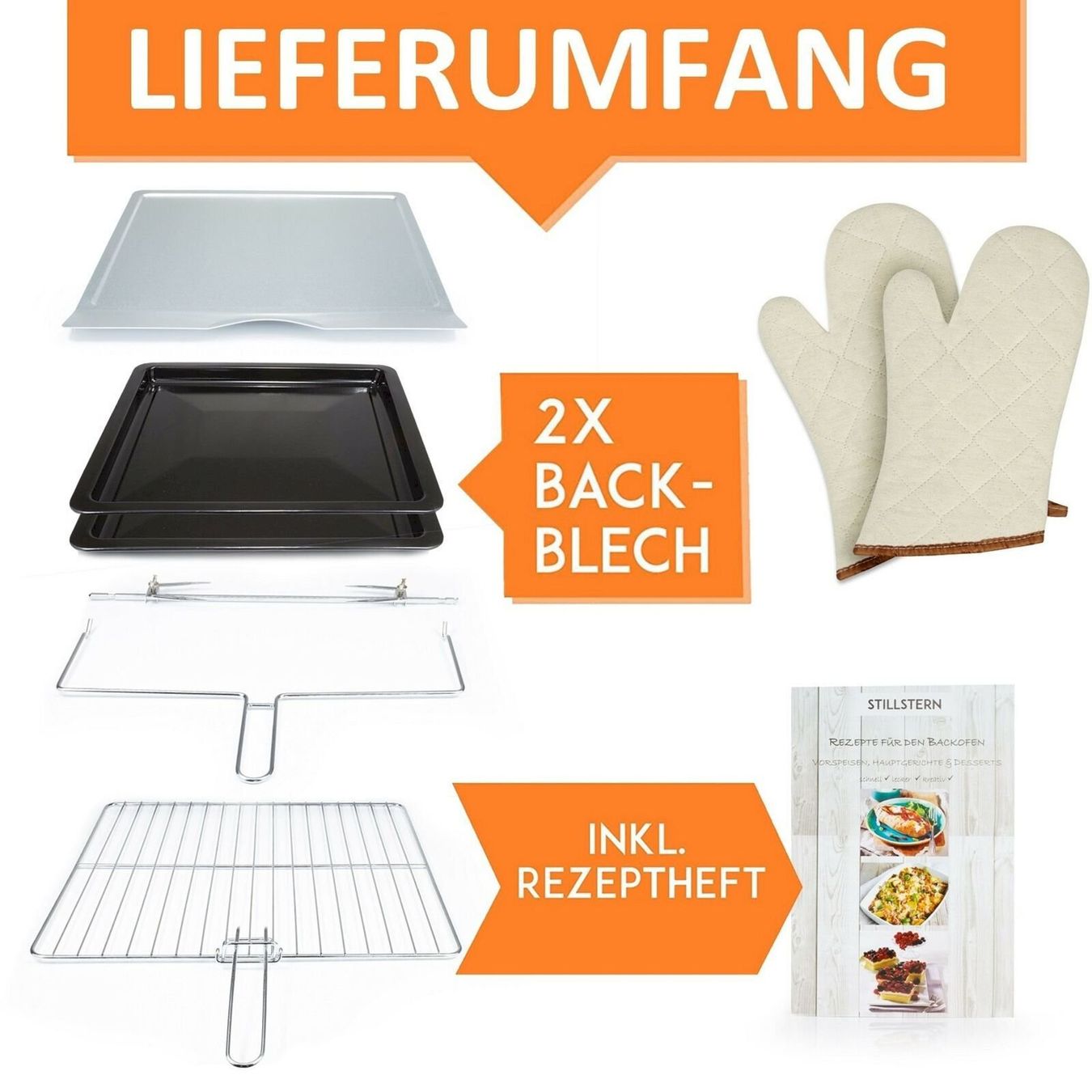 Fours: Mini-Backofen 35L STILLSTERN MB35-LED 2G – Neuf avec emballage d'origine à Bottighofen par zaap 6