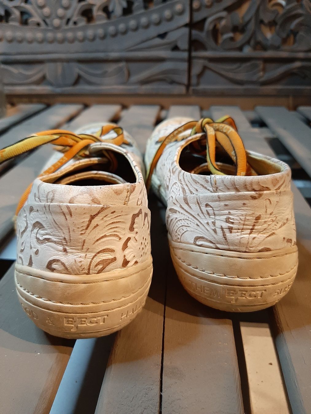 Scarpe da donna: Super schöne Schuhe EJECT 38 aus geprägtem Leder – Usato da Bern venduto da Preloved.Nile.4.Sale 5