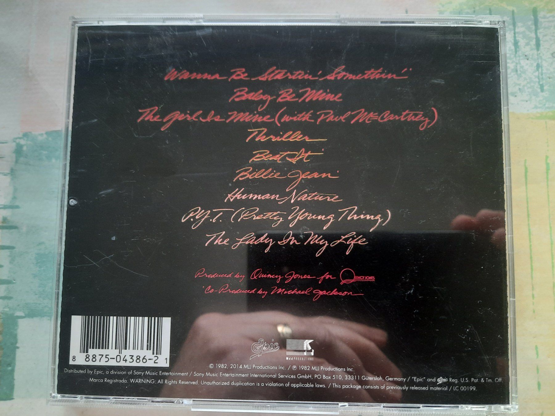 CDs: Cd Michael Jackon -Thriller – D'occasion à Pully par bro_n52j 1