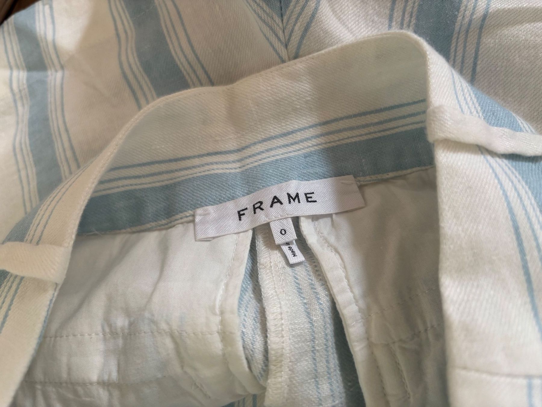 Completi & Tailleur: FRAME zweiteiliger Sommeranzug , Leinen 34 – Usato da Herrliberg venduto da mayfi 7