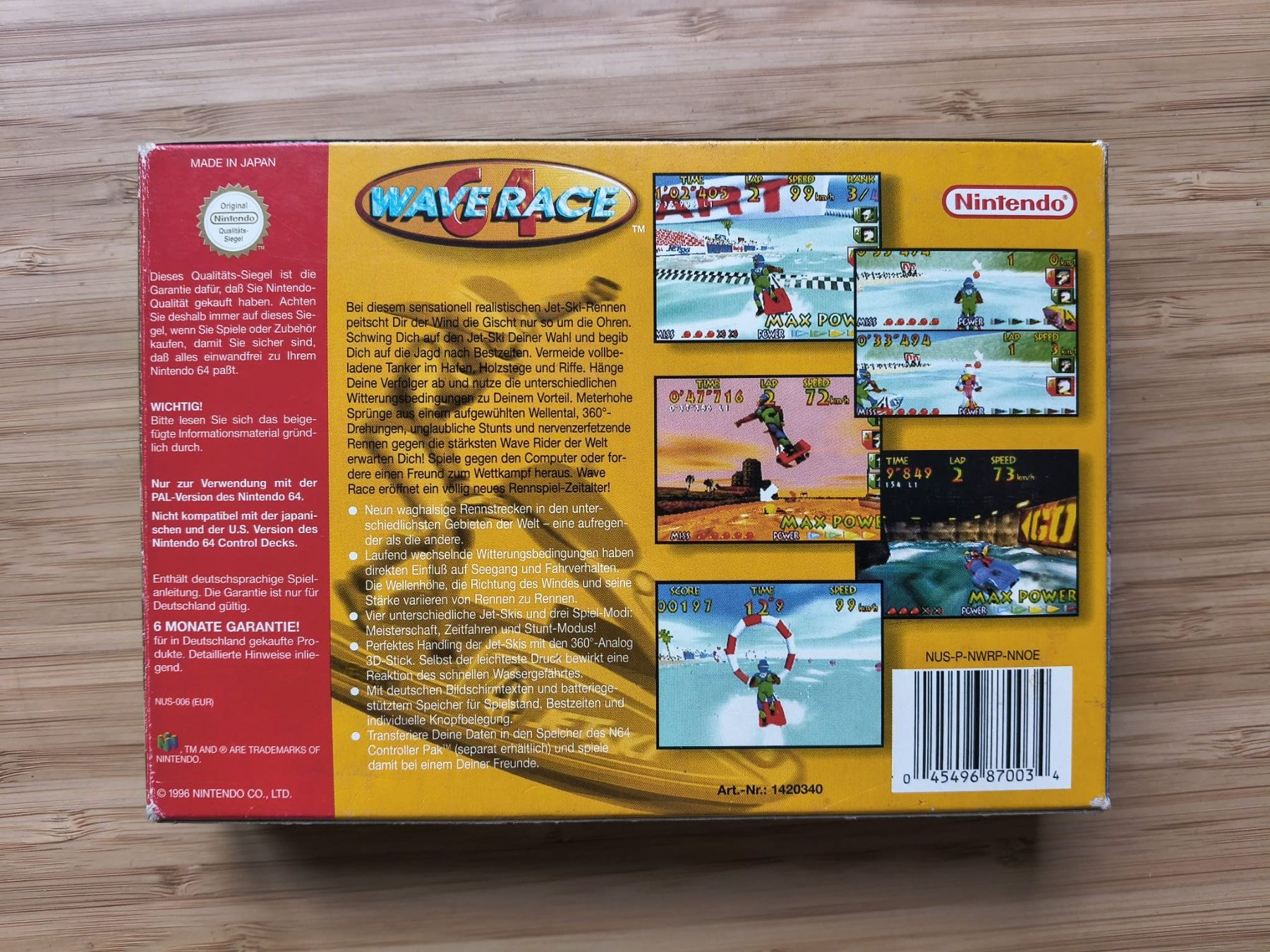 Giochi: Wave Race 64 (N64) – Usato da Riedholz venduto da ste_96cd 1