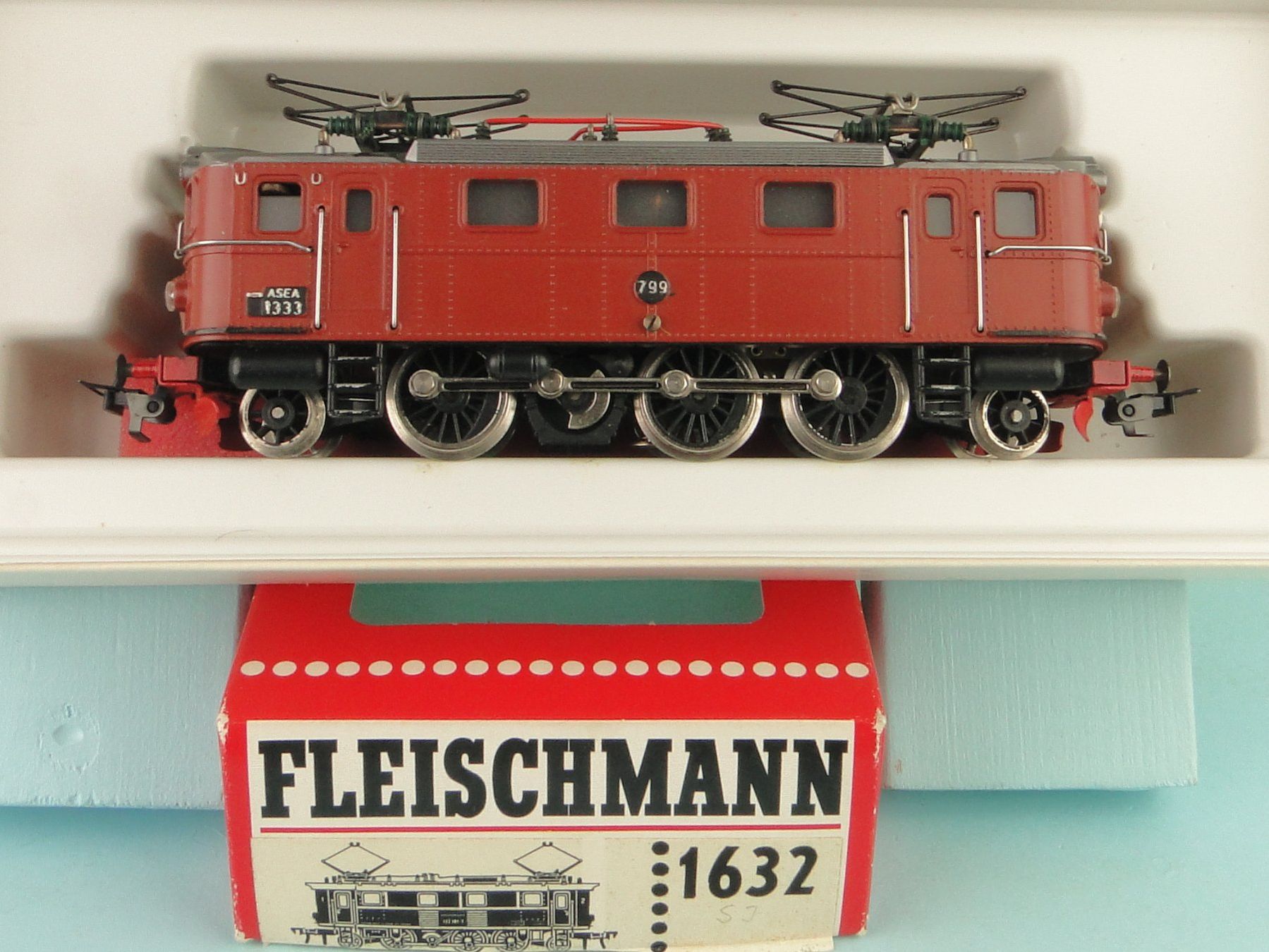 Fleischmann Modellini di ferrovie: Fleischmann 1333 SJ 799, Neuwertig – Usato da Bülach venduto da cann11 6