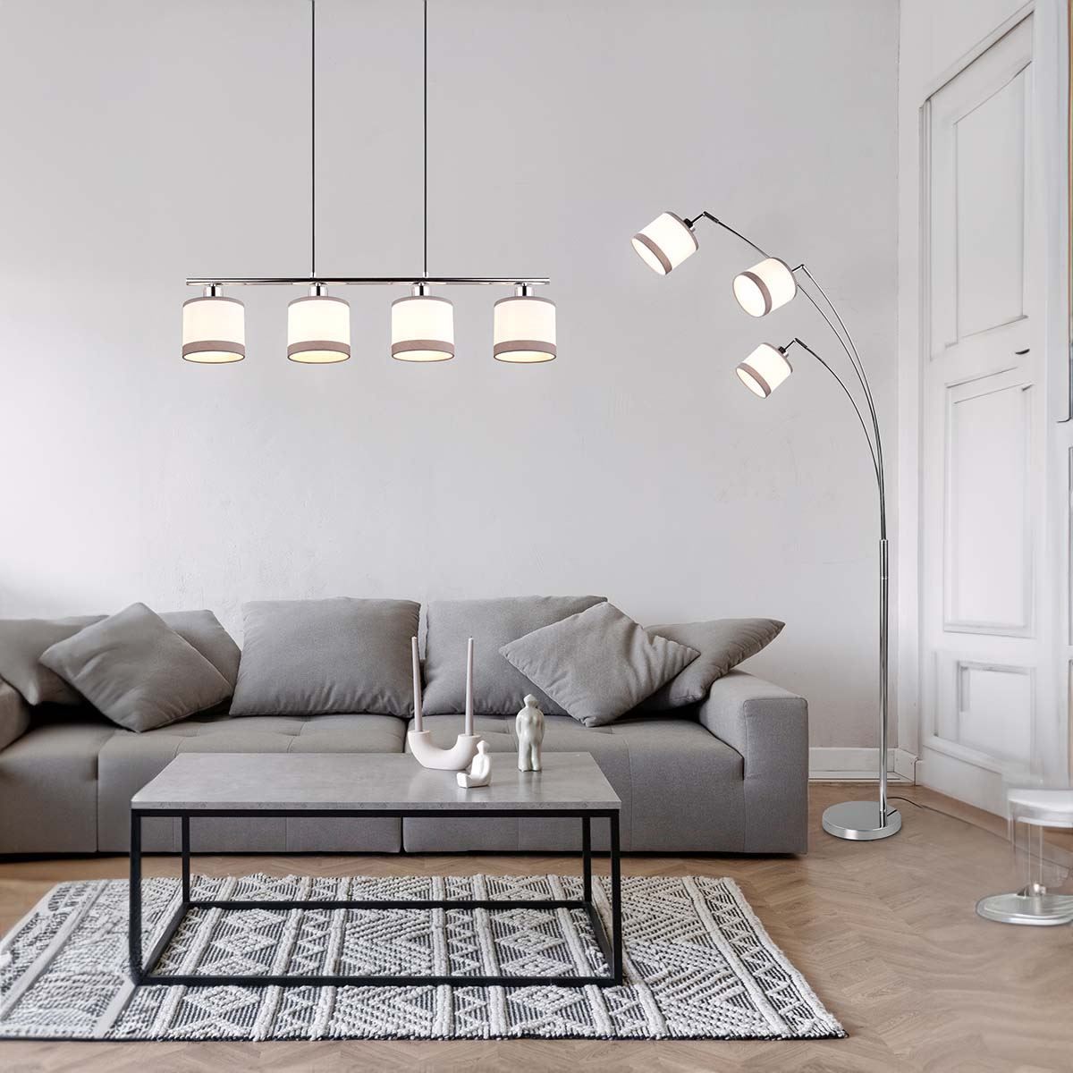 Kronleuchter & Deckenlampen: Pendelleuchte, 4 Strahler, 75 cm x 12 cm – Neu (gemäss Beschreibung) aus Kreuzlingen von Smart-Light 1