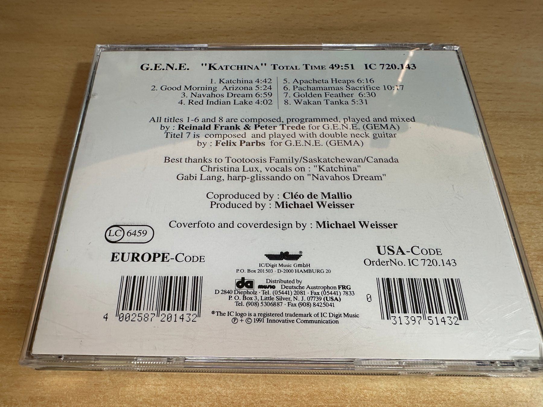 CDs: A4 G.E.N.E. – KatChina – D'occasion à Rikon im Tösstal par Alpenmutz 1