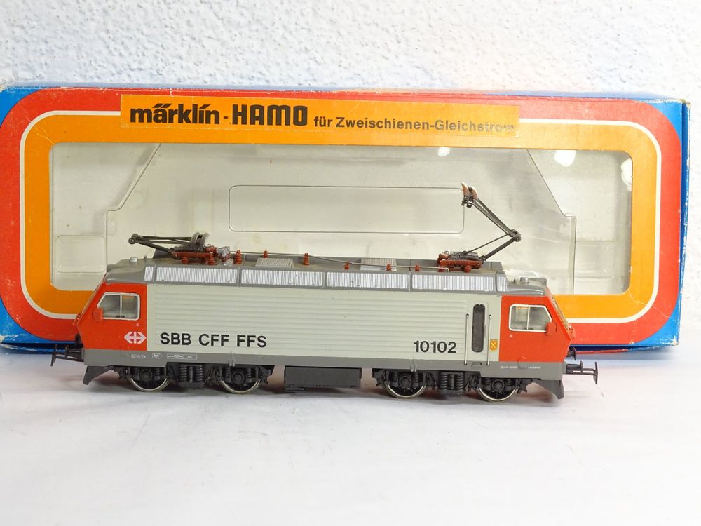 Locomotive HO SBB CFF FFS 10102 Marklin - électrique, Analogique, CC
