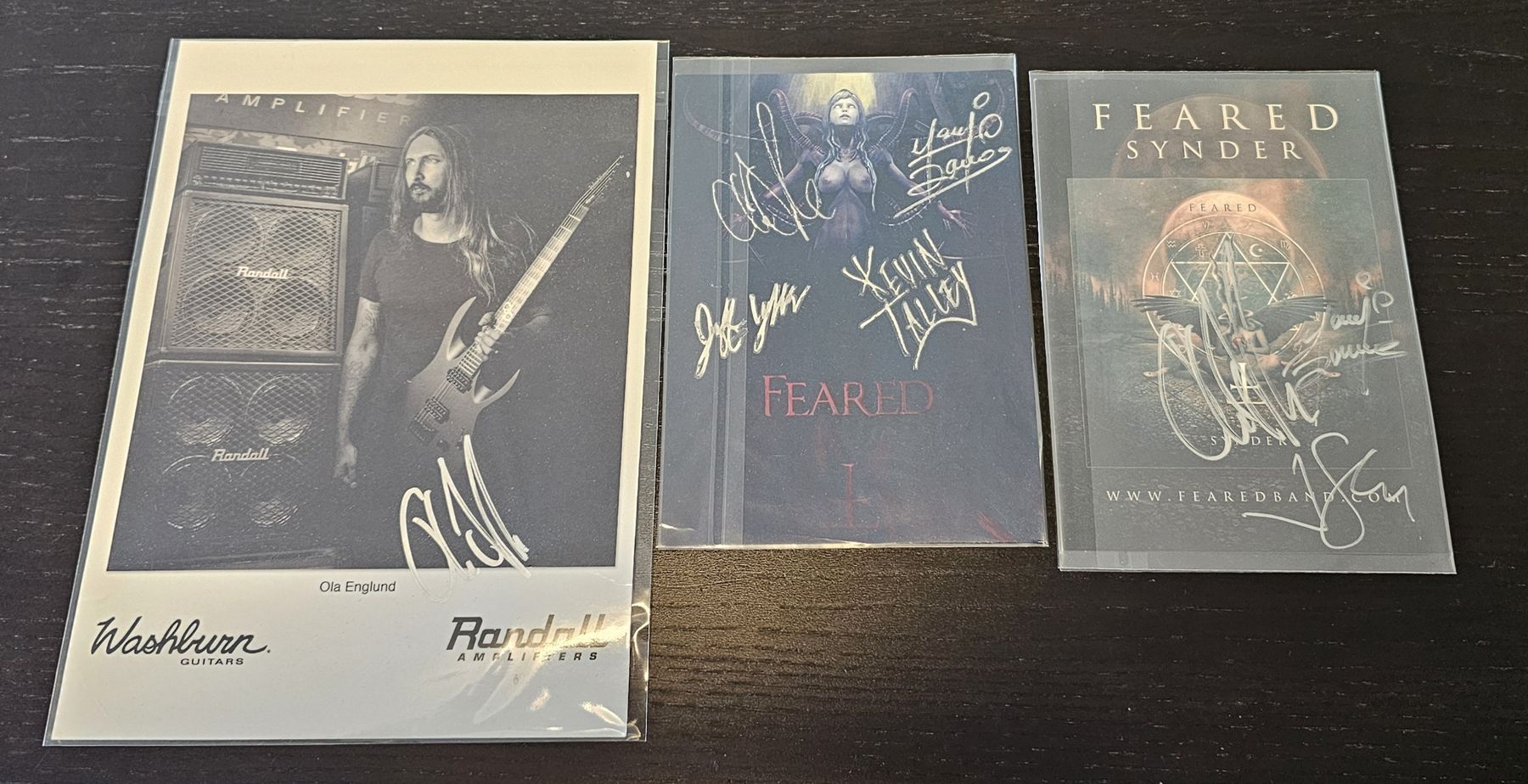 Autografi: Autographes originaux de Ola Englund – Usato da Attalens venduto da YancaR