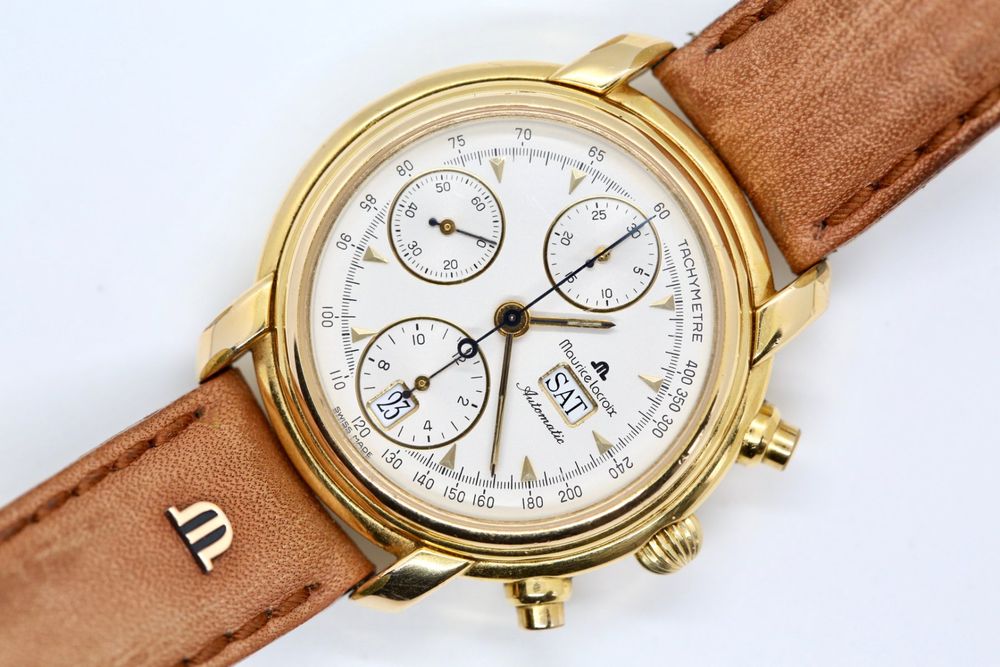 Maurice Lacroix Orologi: Maurice Lacroix Croneo Chronograph – Usato da Reinach BL venduto da Han-Numismatik 1