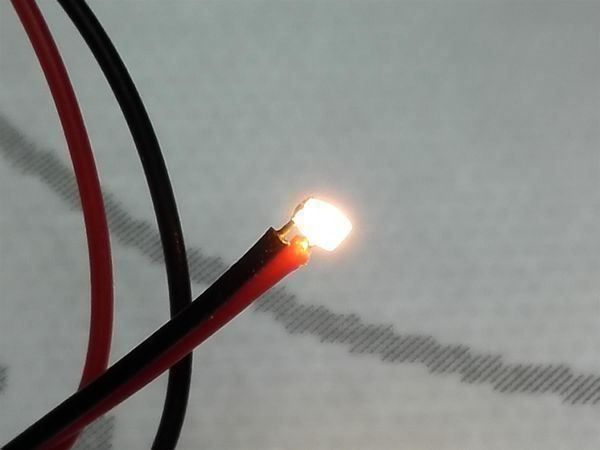 Componenti elettronici: LED SMD 0603 verkabelt, warmweiss – Nuovo (secondo la descrizione) da Luzern venduto da Salefactory 4